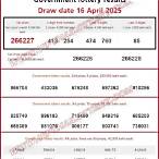 thai lottery today